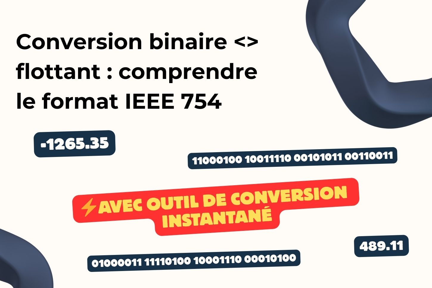 Conversion binaire flottant : comprendre le format IEEE 754