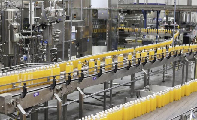 Ligne d'embouteillage