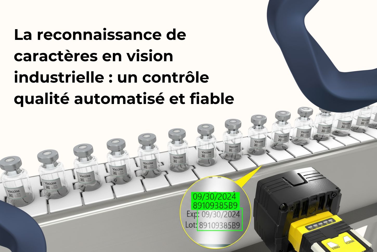 La reconnaissance de caractères en vision industrielle : un contrôle qualité automatisé et fiable