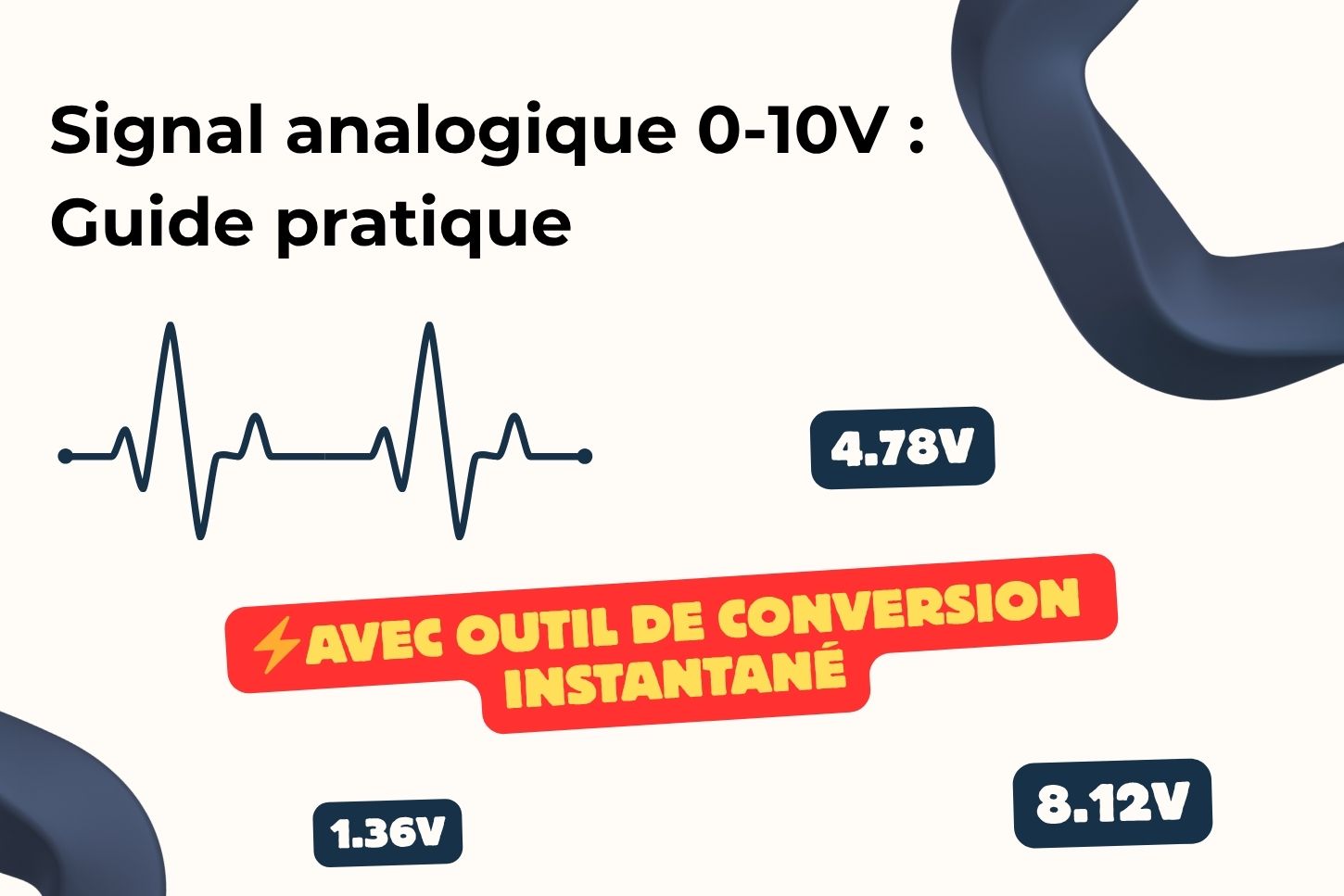 Signal analogique 0-10V